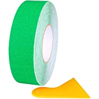 Gebildet 20m×5cm Cinta Adhesiva Antideslizante- Cinta Antideslizante que Mejora el Agarre- Pegatina de Seguridad…